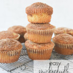 stack of muffins