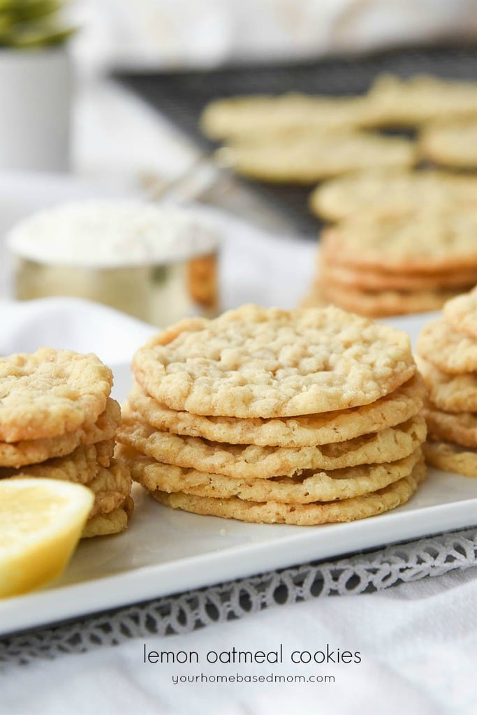 Lemon Oatmeal Cookies Lemon Oatmeal Cookies